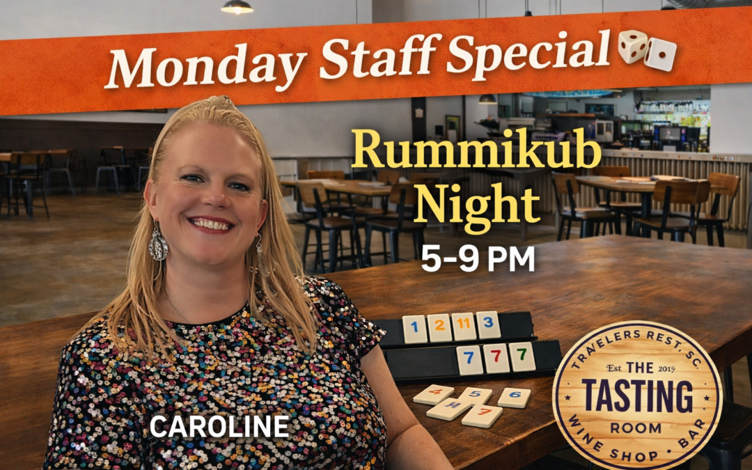 Monday Staff Special Rummikub with Caroline